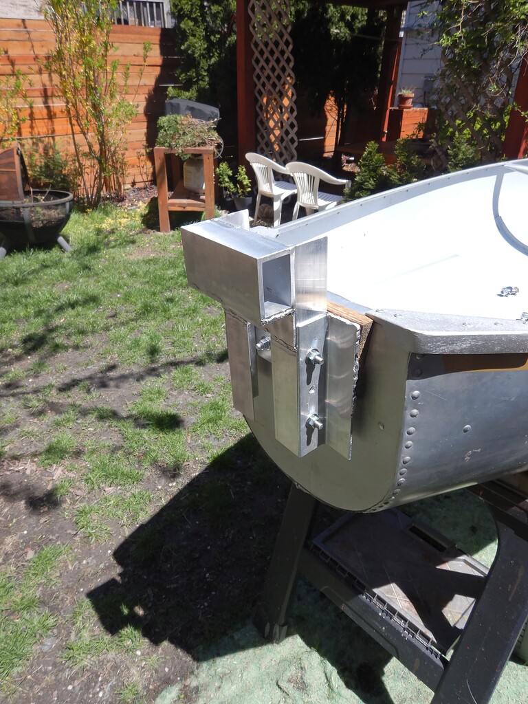 Michicraft L12 Canoe with Transom Mount and Electric Motor