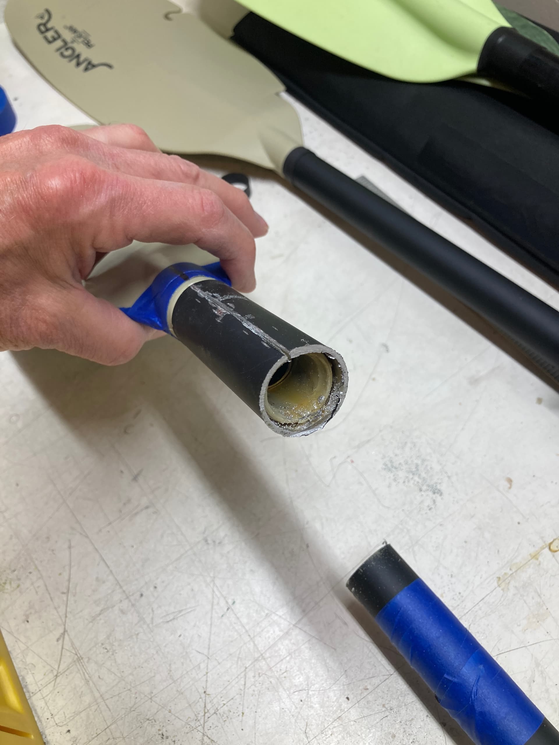 Pelican Poseidon Angler Paddle How to remove blades from shaft