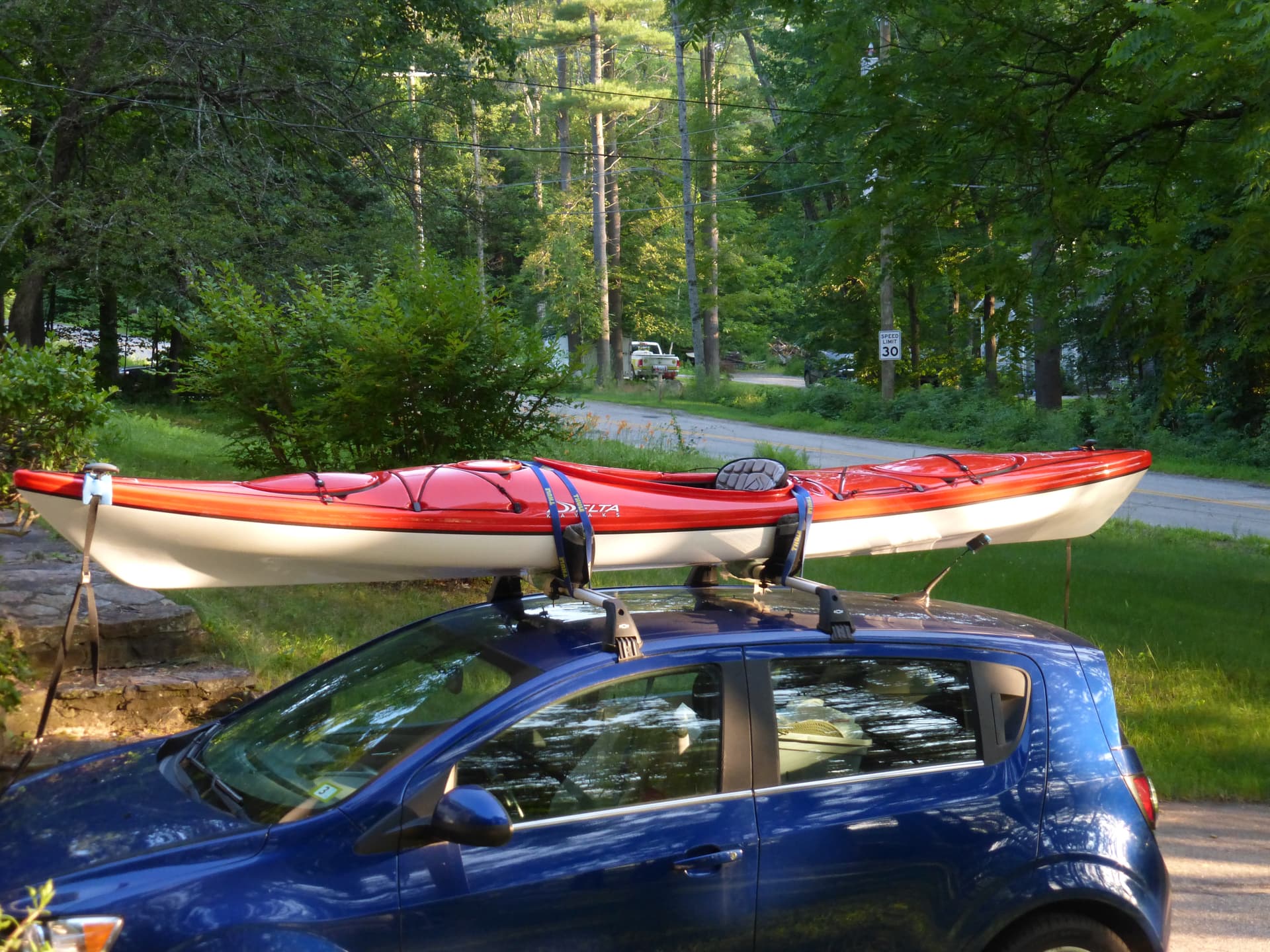 Rack cradles for Upsidedown Kayak Advice
